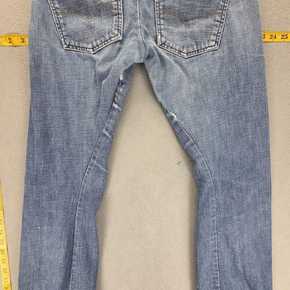 Vintage Levis Engineered Jeans Womens 28x32 Blue Twisted Button Fly - Picture 15 of 16